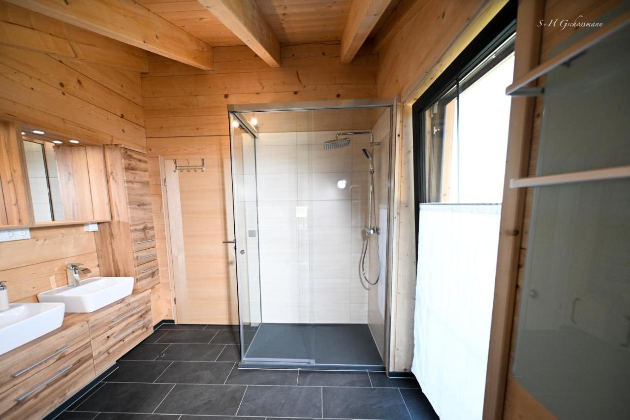 Holzwies Chalets Unterneukirchen Buitenkant foto